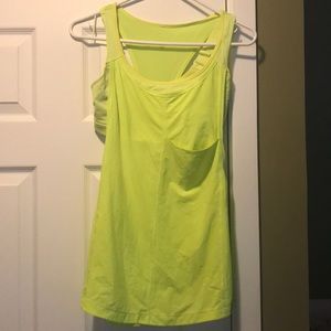 Lululemon Tank Top with Attached Bra